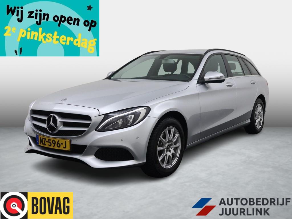 Mercedes-Benz C-klasse Estate 160 Ambition Trekhaak/Navi/Cli, Auto's, Mercedes-Benz, Gebruikt, 4 cilinders, 129 pk, Handgeschakeld
