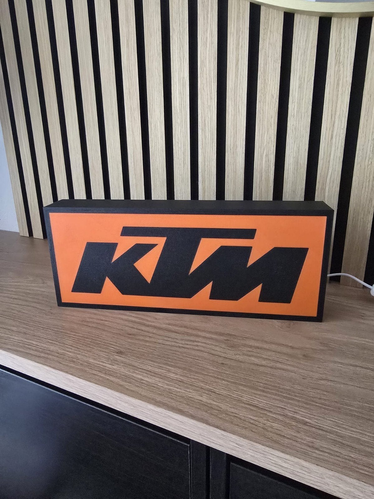 KTM Lichtbak - Perfect voor de motorliefhebber!, Huis en Inrichting, Overige merken, Kunststof, Ophalen of Verzenden, Zo goed als nieuw