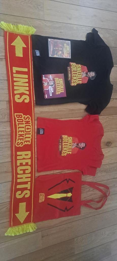 Snollebollekes Fanpakket: T-shirts, Sjaal & Tas, Maat 38/40 (M), Overige kleuren, Verzenden, Snollebollekes