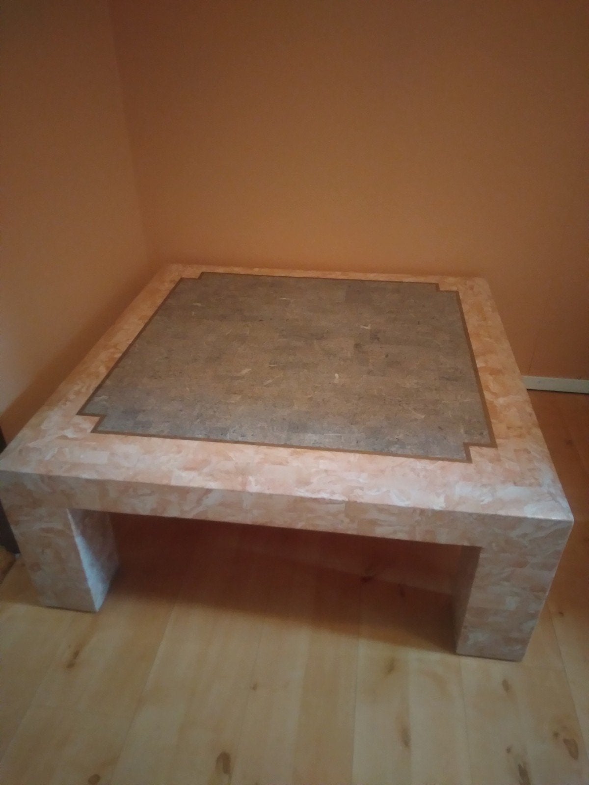 Italiaanse hoogglans salontafel, Ophalen, Vierkant, 50 tot 100 cm, 50 tot 100 cm