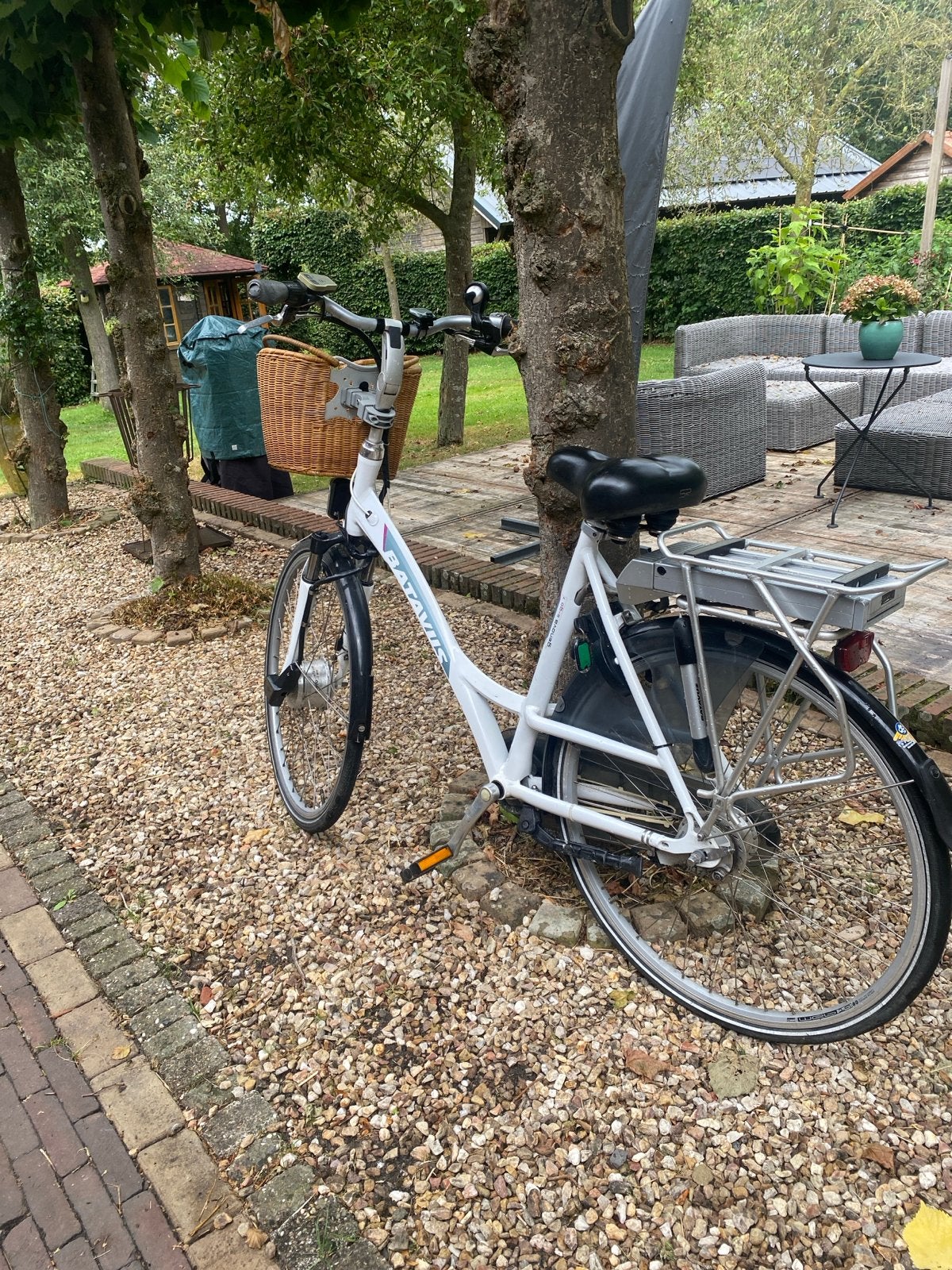 Batavus E-bike - mand, verstelbaar stuur accu € 135, Ophalen, Minder dan 30 km per accu, Gebruikt, Batavus