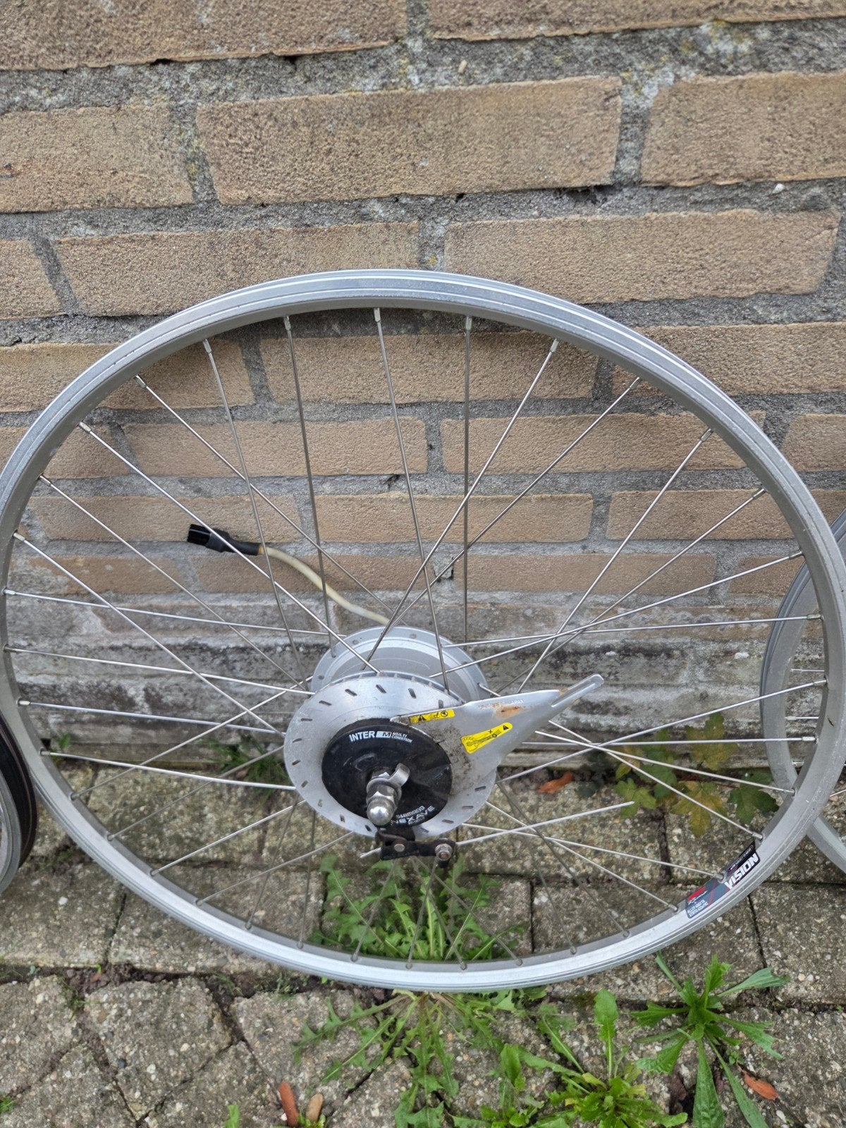 2x Gazelle Innergy Voorwiel, werkend zonder storing, Elektrische fiets, Gebruikt, Ophalen of Verzenden, Motor