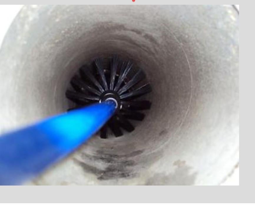 Ventilatie schoonmaken, Doe-het-zelf en Verbouw, Ventilatie en Afzuiging, Ophalen of Verzenden, Gebruikt, Ventilator en Afzuiger