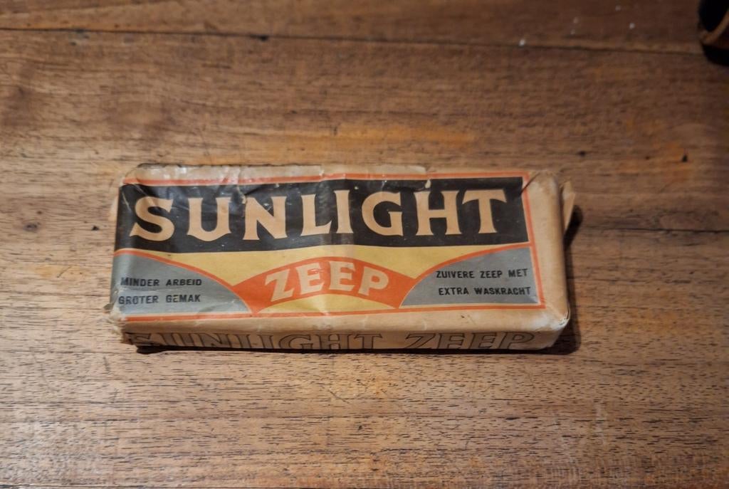 Vintage Sunlight Zeep Stuk - Ongeopend, Ophalen