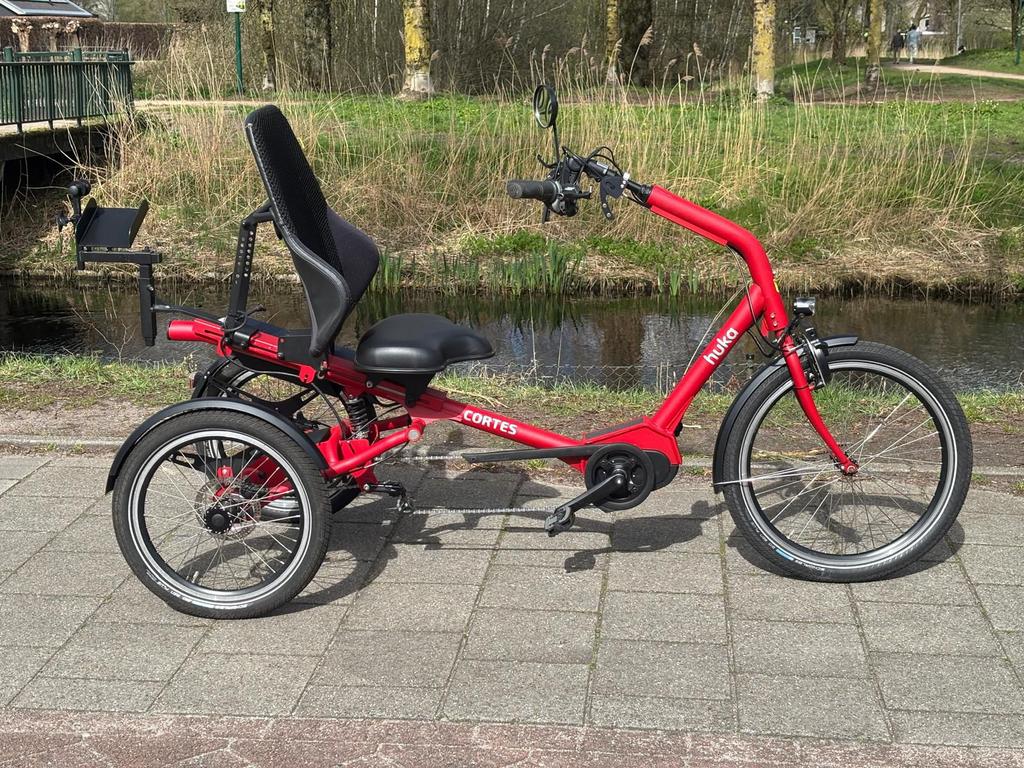 Luxe electrische zitdriewieler Huka Cortes uit 2024– zgan –, Fietsen en Brommers, Fietsen | Driewielfietsen, Ophalen, Zo goed als nieuw
