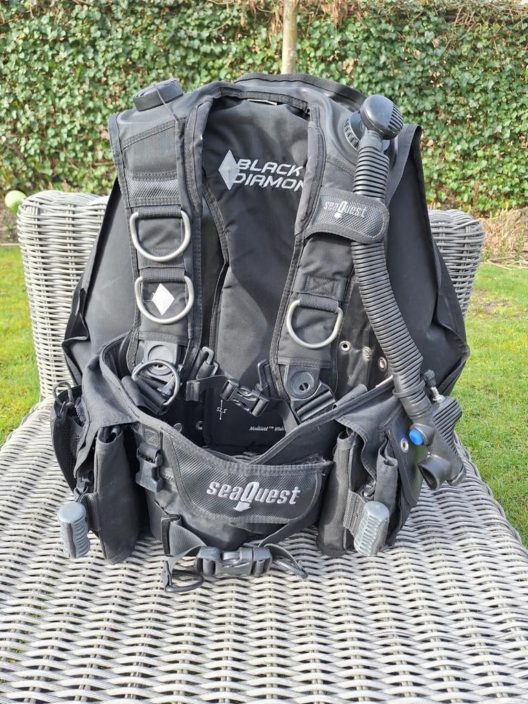 Trimvest / BCD SeaQuest Black Diamond M/L, Ophalen of Verzenden, Gebruikt, Trimvest of Wing