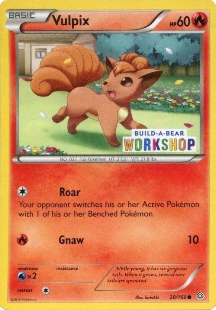 GEZOCHT: Vulpix & Alolan Vulpix Build a Bear kaarten, Verzenden, Zo goed als nieuw