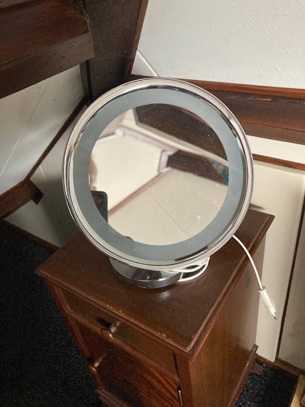 Carmen Beauty Mirror, Huis en Inrichting, Ophalen, Minder dan 50 cm, Gebruikt, Rond