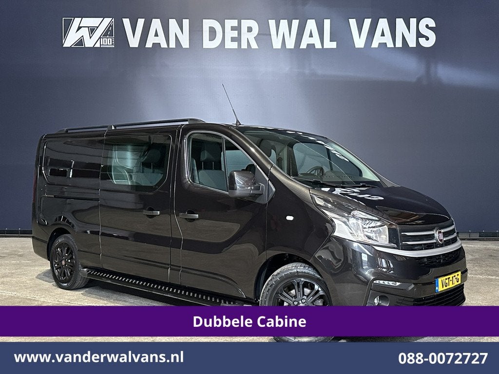 Fiat Talento 2.0 MultiJet 146pk L2H1 Dubbele Cabine Euro6 Ai, Auto's, Voorwielaandrijving, 145 pk, Stof, Euro 6