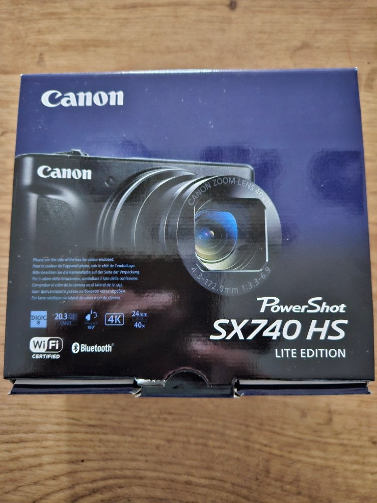 Canon Power Shot SX 740 HS, Ophalen, Canon, Zo goed als nieuw, Compactcamera