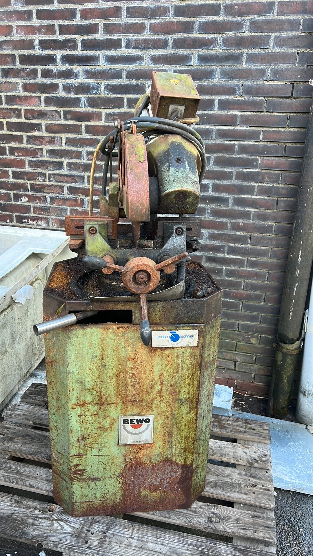 Bewo zaag, Doe-het-zelf en Verbouw, Gereedschap | Zaagmachines, Ophalen, Gebruikt, 70 mm of meer, Kettingzaag