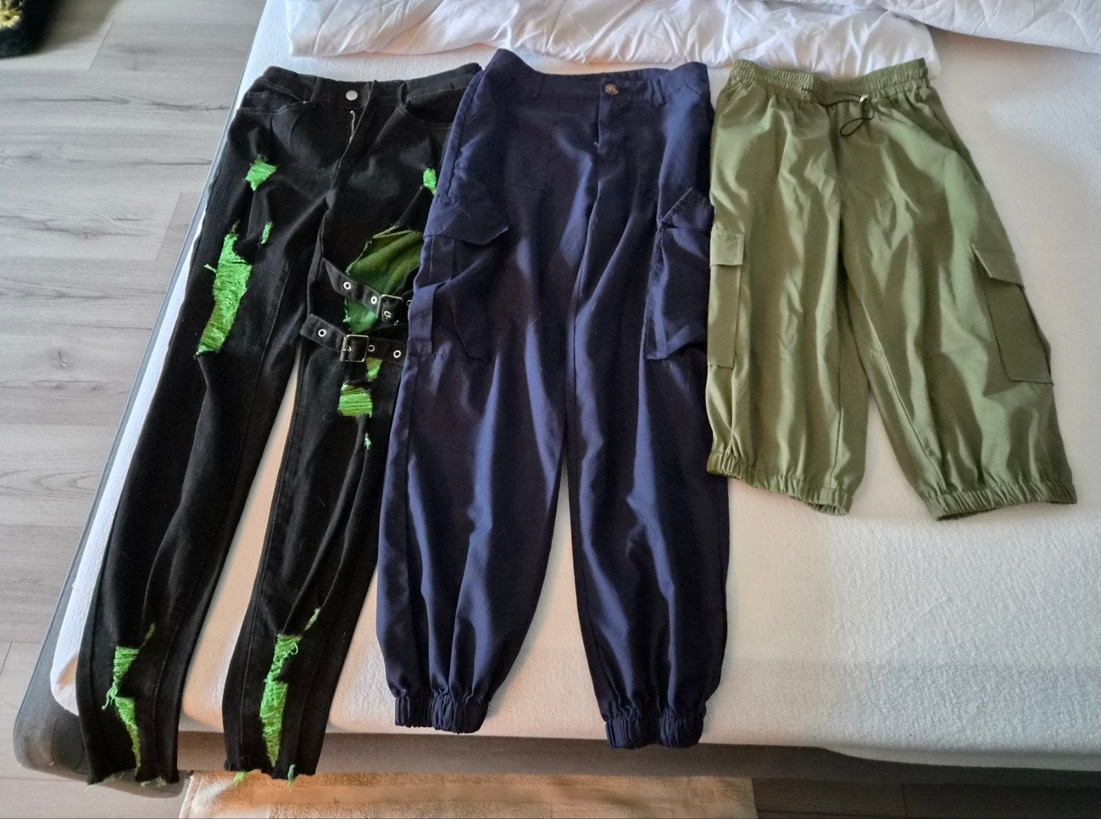 Diverse broeken en leggings S/M - Alles in 1x ophalen, Only, Ophalen, Zo goed als nieuw, Maat 36 (S)