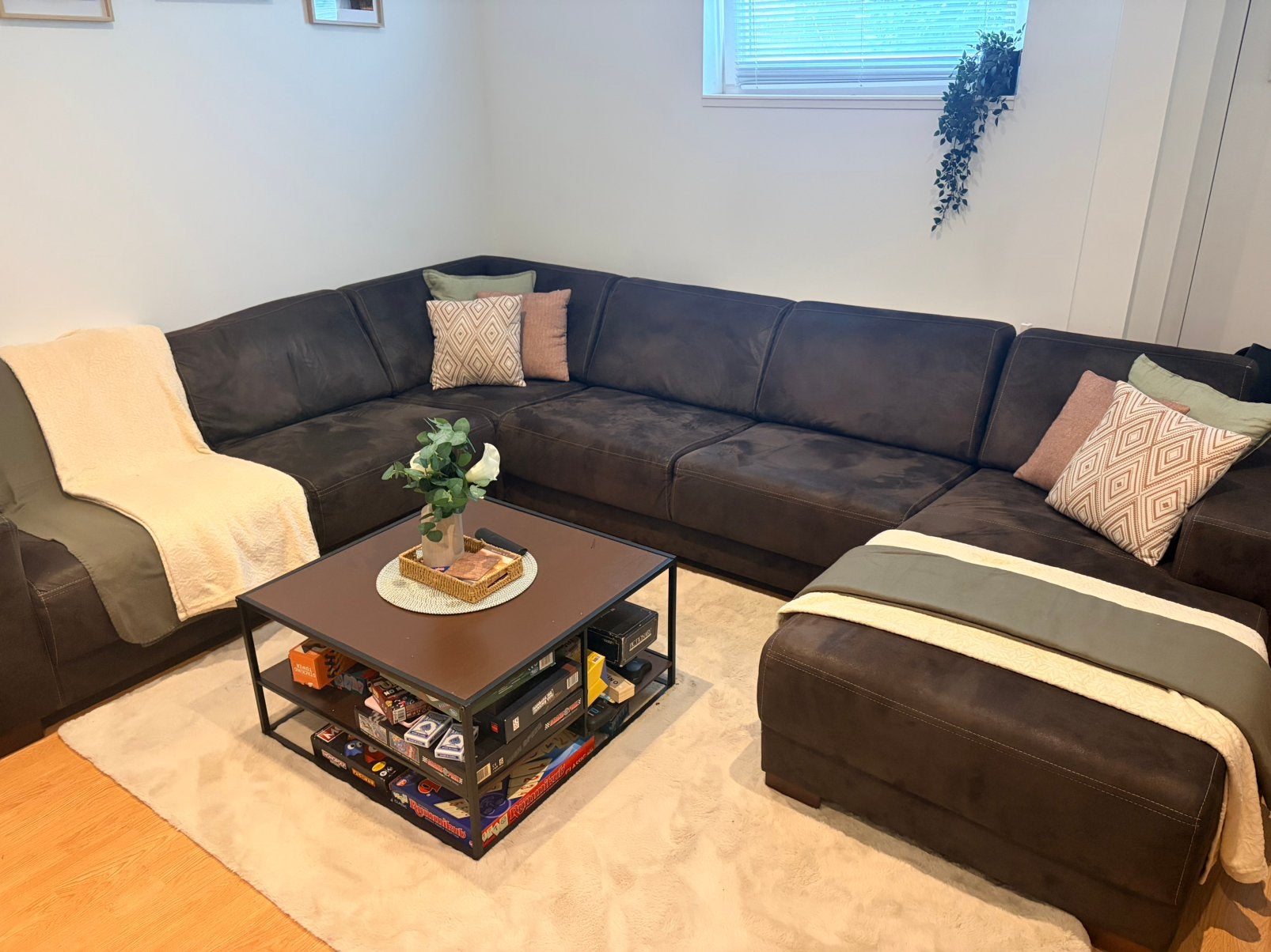 U shape couch., Huis en Inrichting, Ophalen, Gebruikt