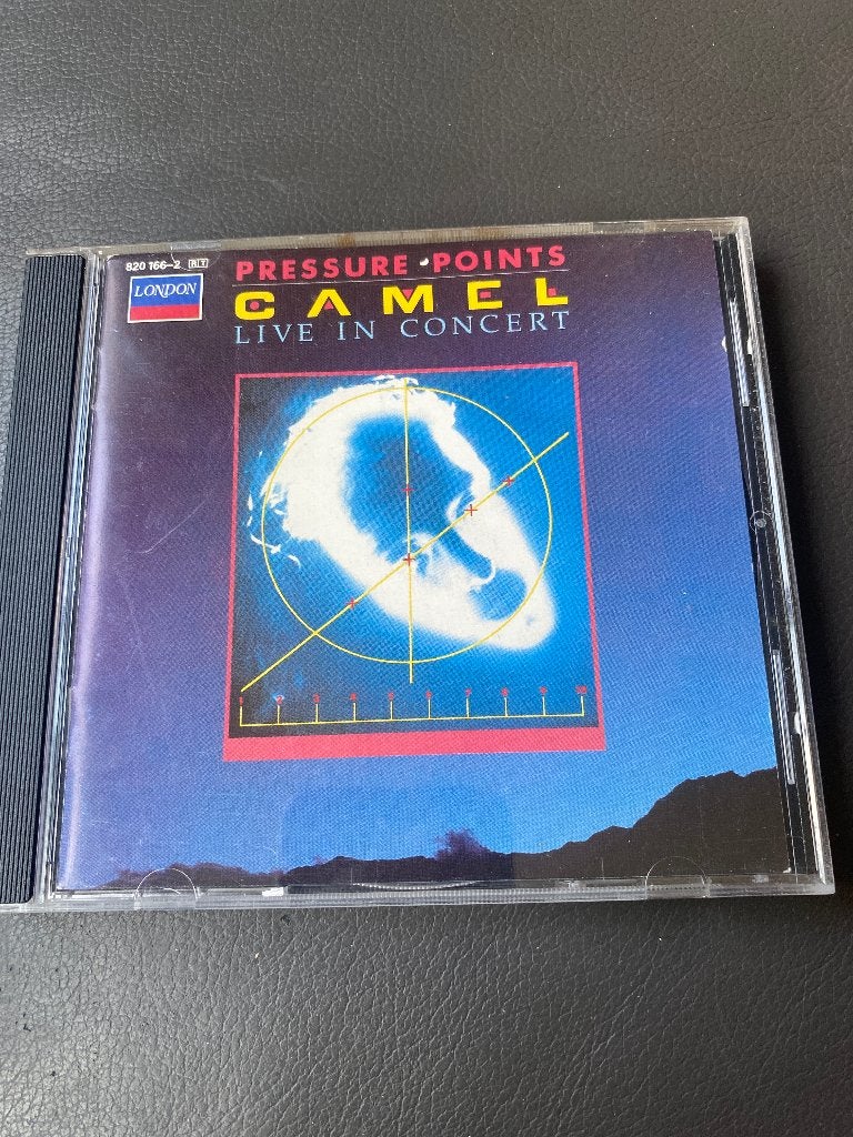 Camel - Pressure Points: Live in Concert CD (1984), Inclusief doosje, Ophalen of Verzenden, Live-album, Progressive Rock