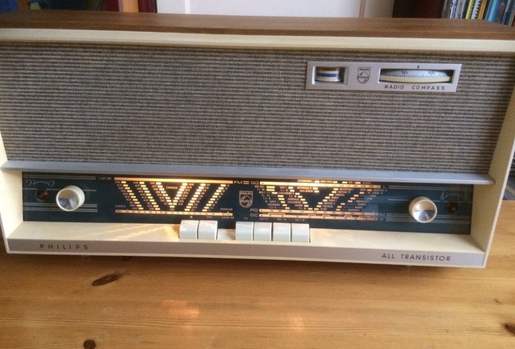 Vintage Philips - B5W32AT/01 - Transistor radio, Ophalen of Verzenden