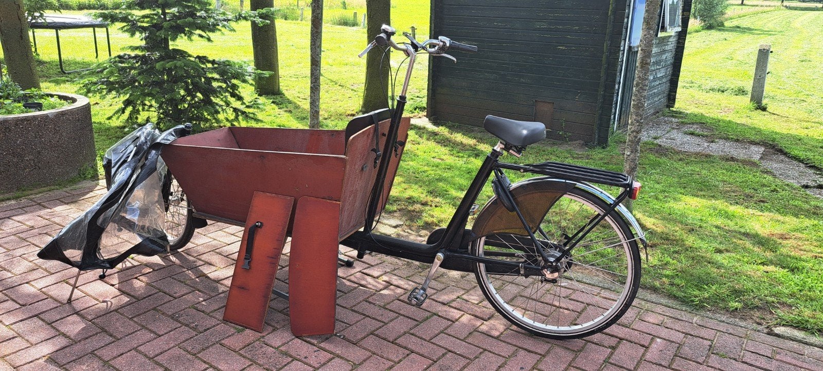 bakfiets, Fietsen en Brommers, Ophalen, Gebruikt, 4 kinderen of meer, Overige merken