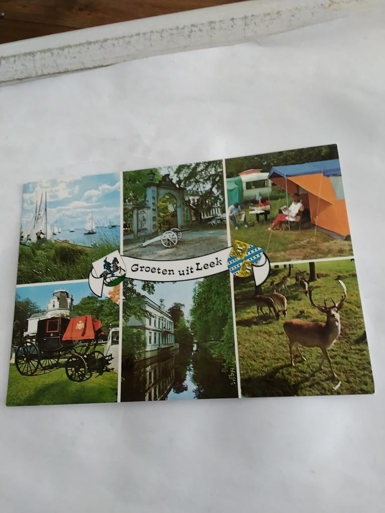 GROETEN UIT LEEK, Ophalen of Verzenden, 1960 tot 1980