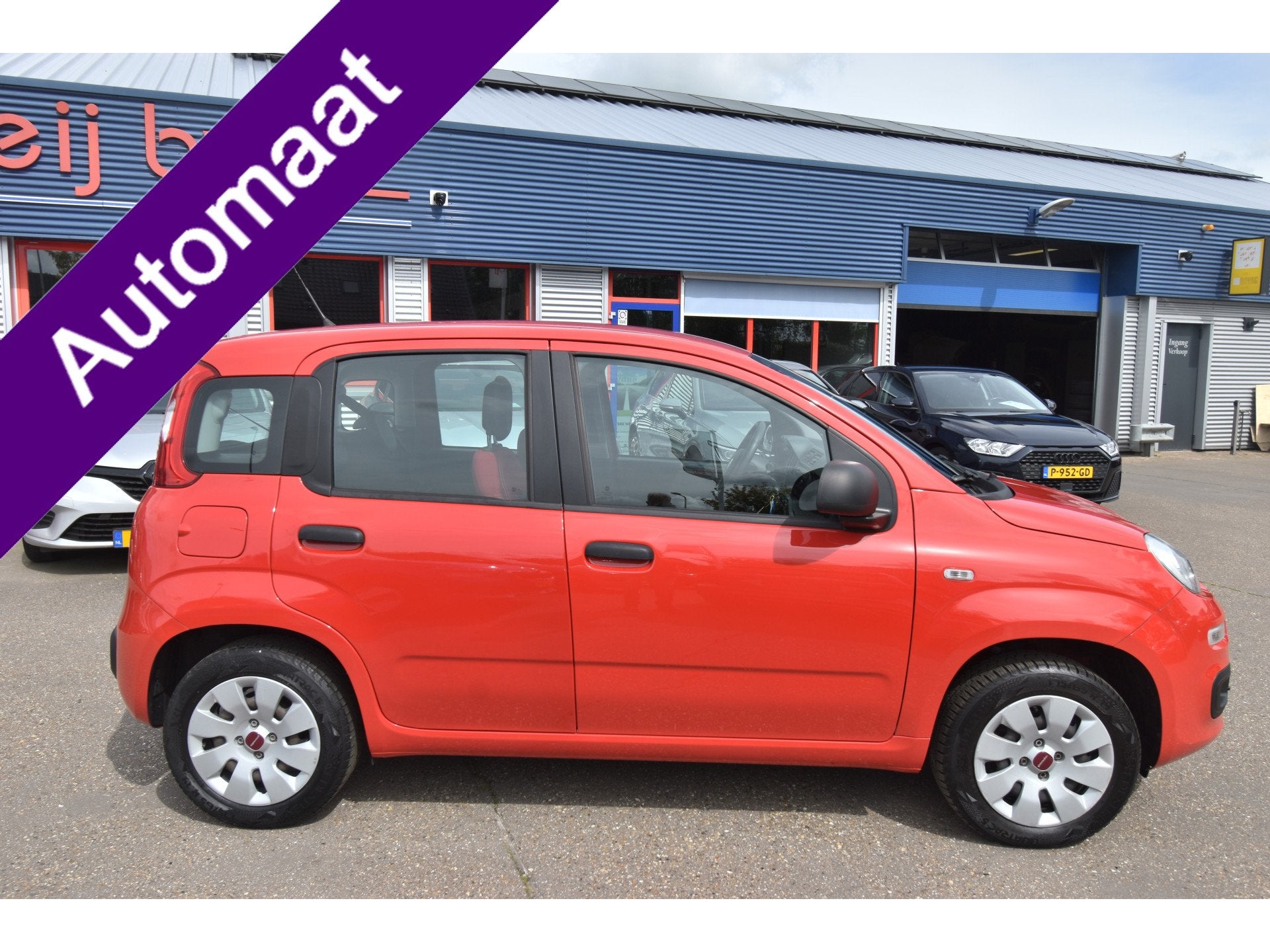 Fiat Panda 0.9 TwinAir Popstar , TREKHAAK , EL VOOR , AIRCO, Stof, Gebruikt, Panda, Origineel Nederlands