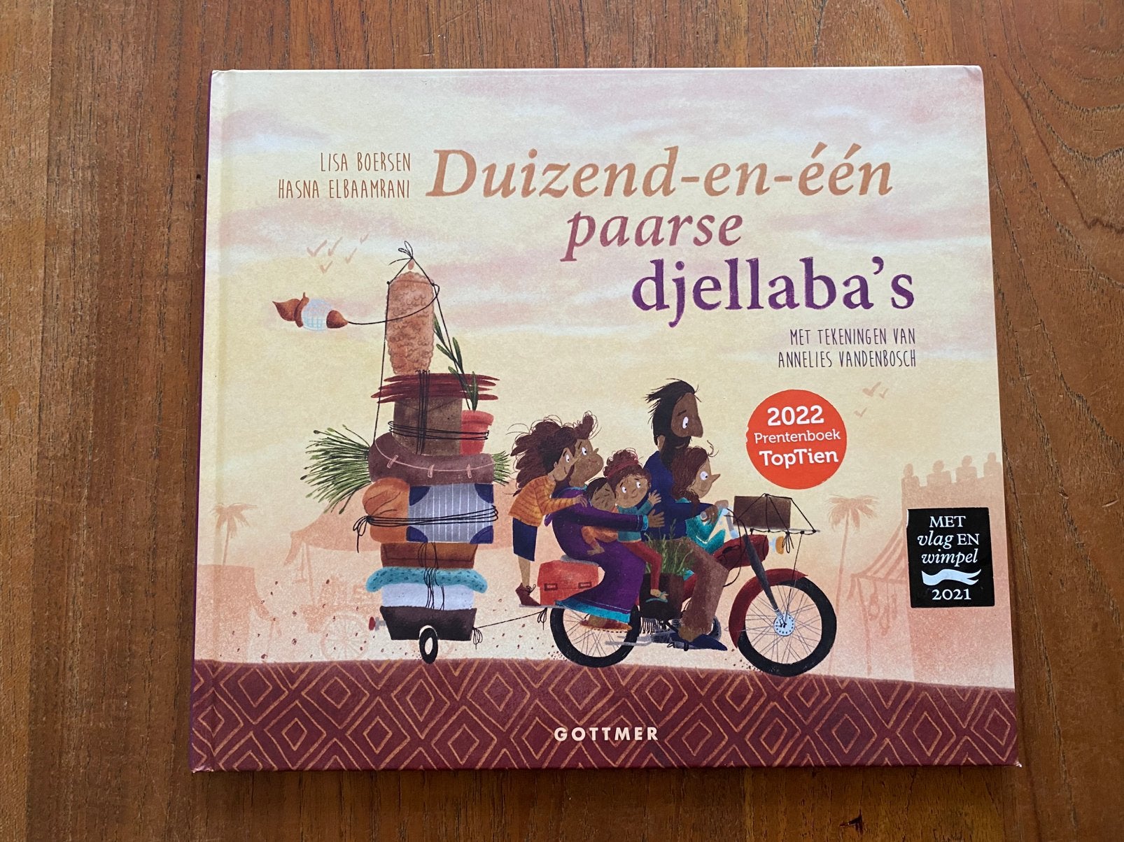 Duizend-en-één paarse djellaba's - L.Boersen & H.Elbaamrani, Ophalen of Verzenden, Nieuw, Lisa Boersen; Hasna Elbaamrani, Prentenboek