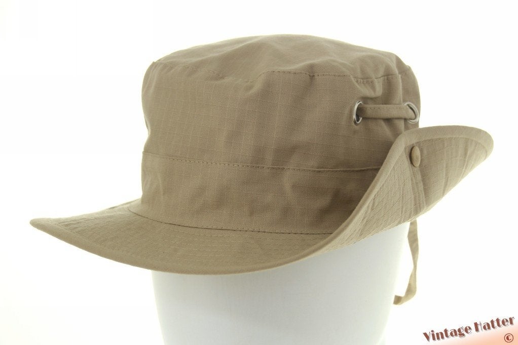 Safari bush hoed Outdoor Adventure beige katoen knoop 58- 61, Kleding | Heren, Hoeden en Petten, Hoed, Nieuw, Ophalen of Verzenden