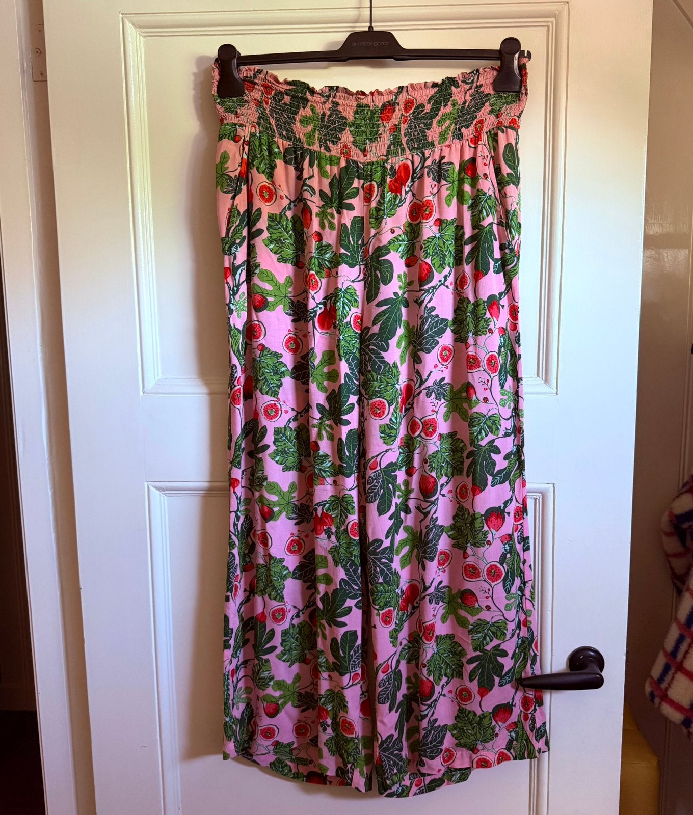️ Blutsgeschwister Zomerbroek roze met groen maat XXL, Maat 46/48 (XL) of groter, Ophalen of Verzenden, Roze, Lang