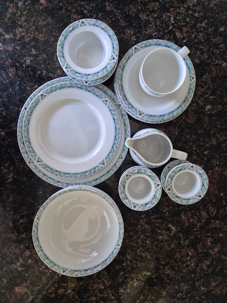 Diverse stukken vintage Arzberg "Merison" servies, Ophalen, Gebruikt, Arzberg, Vintage