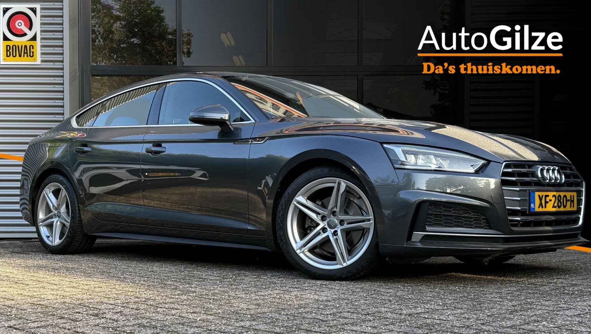 Audi A5 Sportback 40TFSI Sport S-line l Origineel NL 1ste Ei, Auto's, Audi, Bedrijf, Te koop, A5, ABS, Airbags, Airconditioning