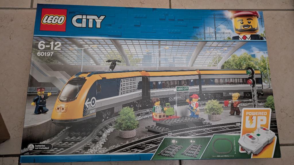 Lego city trein - Passagierstrein - 60197 Nieuw compleet, City, Lego, Nieuw, Ophalen of Verzenden