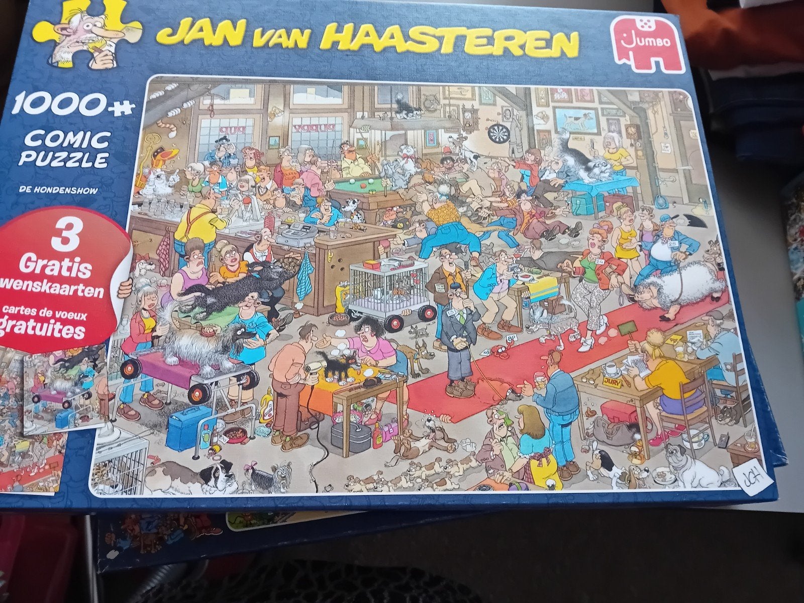 4x puzzel van 1000stukjes Compleet, Ophalen of Verzenden