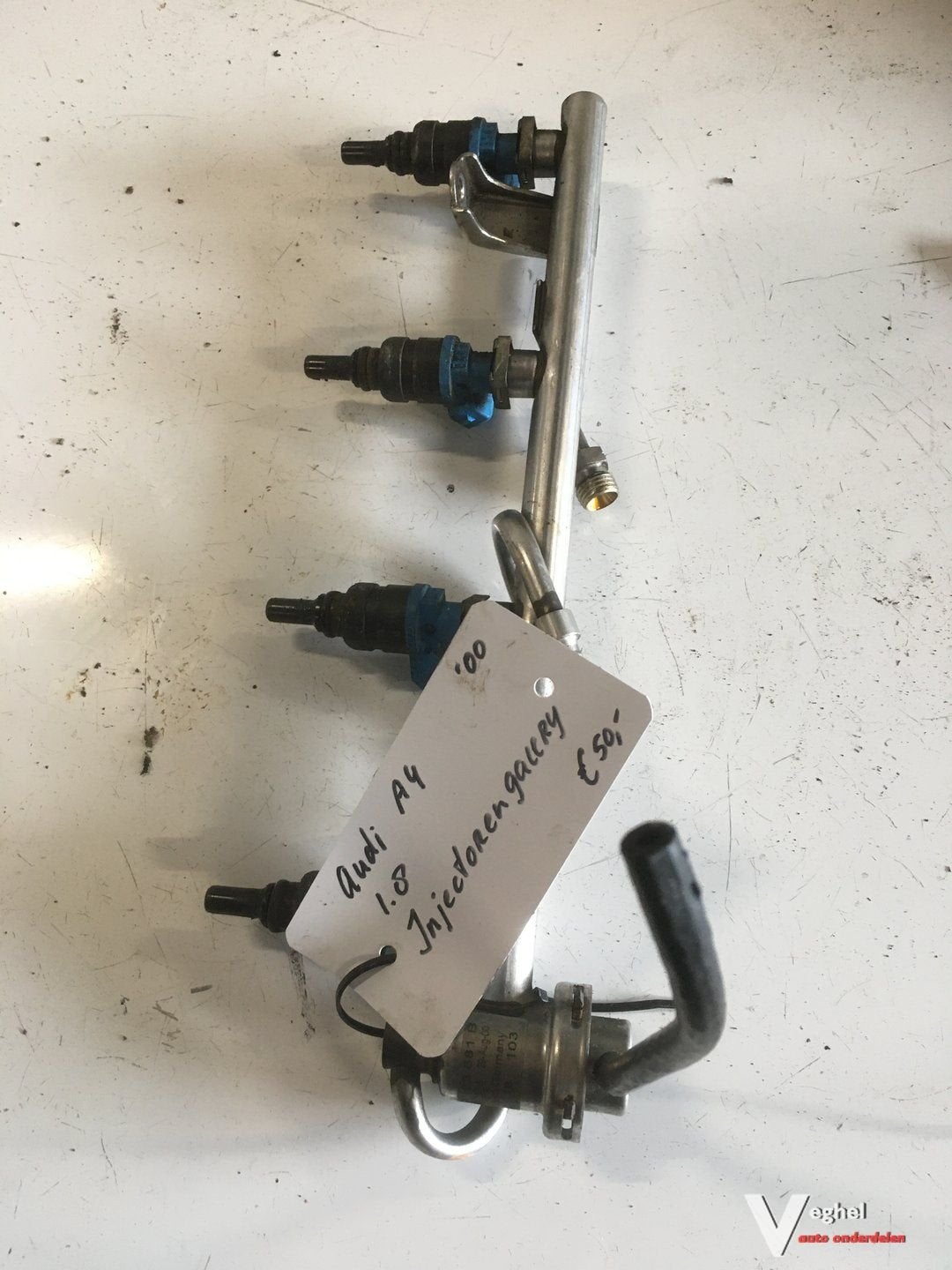 Audi A4 1.8 5v 2000 Injector galerij, Auto-onderdelen, Gebruikt, -, -, Ophalen of Verzenden