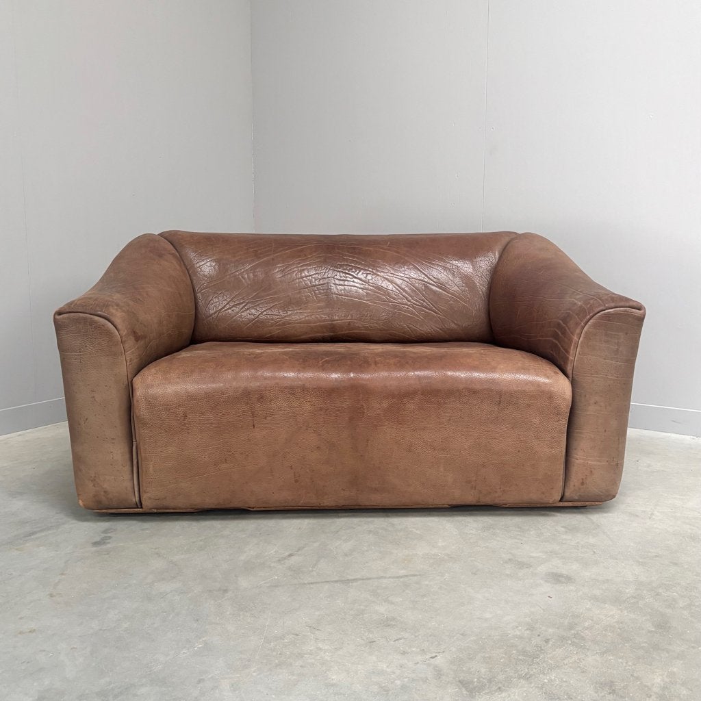 De Sede DS47 sofa bankstel vintage jaren 60 70 80 (2 van 2), Ophalen, Tweepersoons, 75 tot 100 cm, Rechte bank
