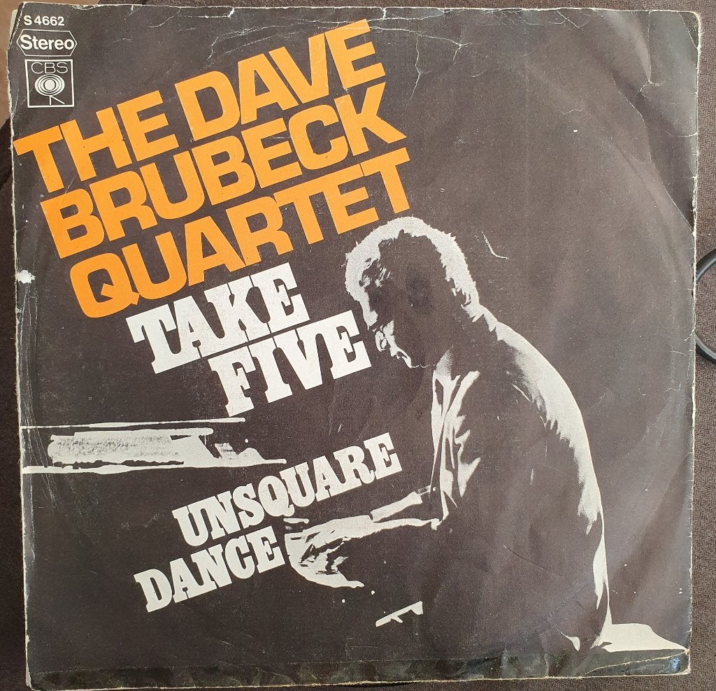 Dave Brubeck - Take Five, Cd's en Dvd's, Gebruikt, Verzenden, 7 inch, Fotohoes