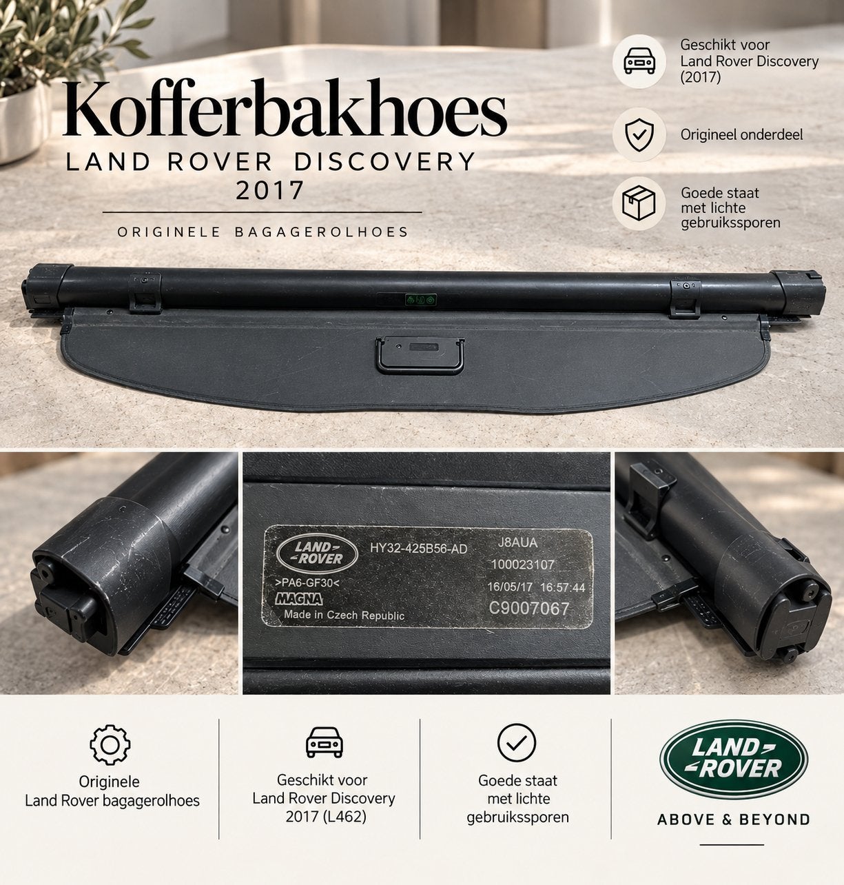 Originele Land Rover Discovery 5 L462 kofferbakhoes, Ophalen, Land Rover