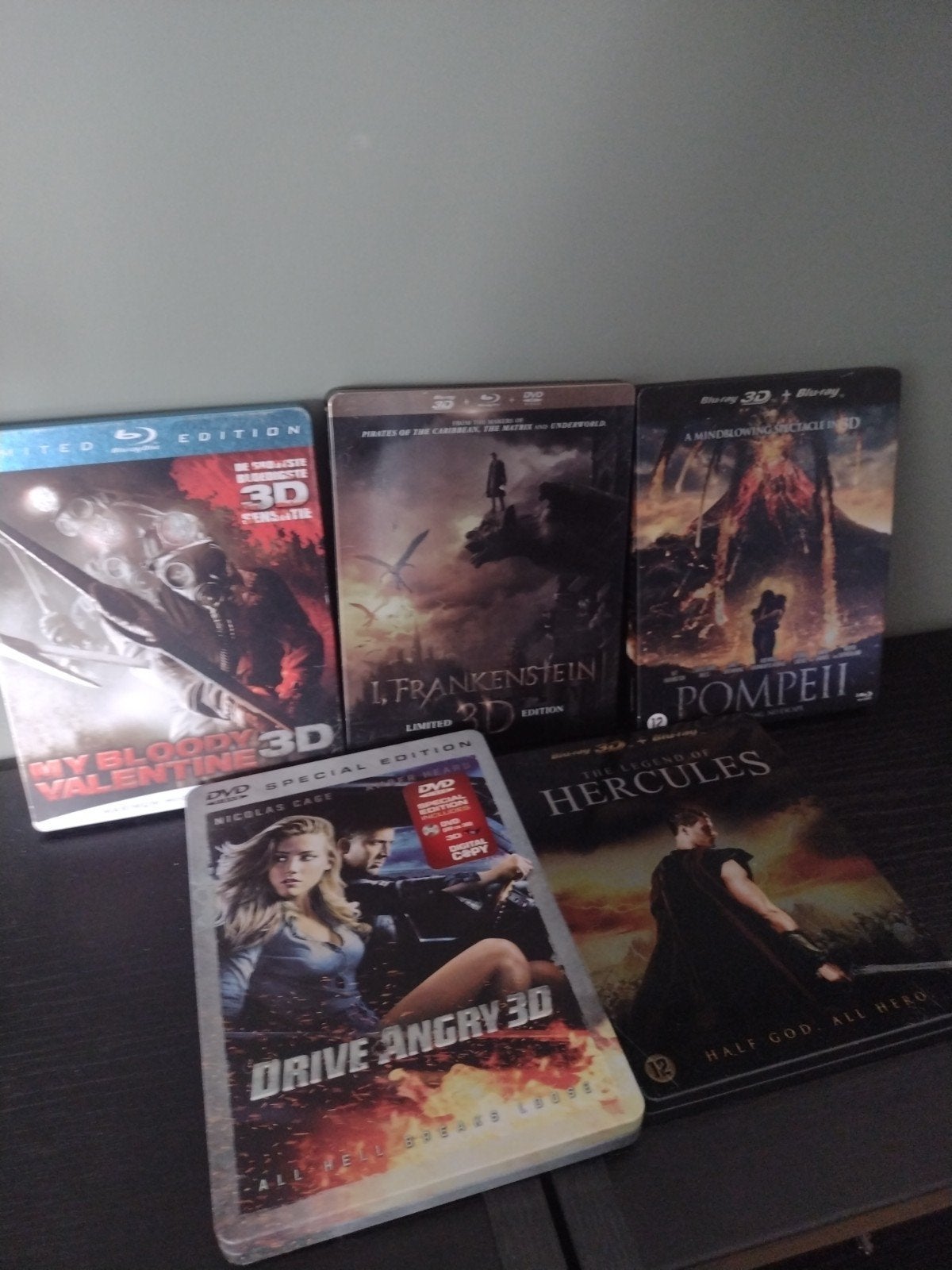 Blu-ray 3D Filmcollectie: Legend of Hercules, Pompeii, et, Nederlands, Ophalen of Verzenden, 3D Blu-ray, Filmcollectie