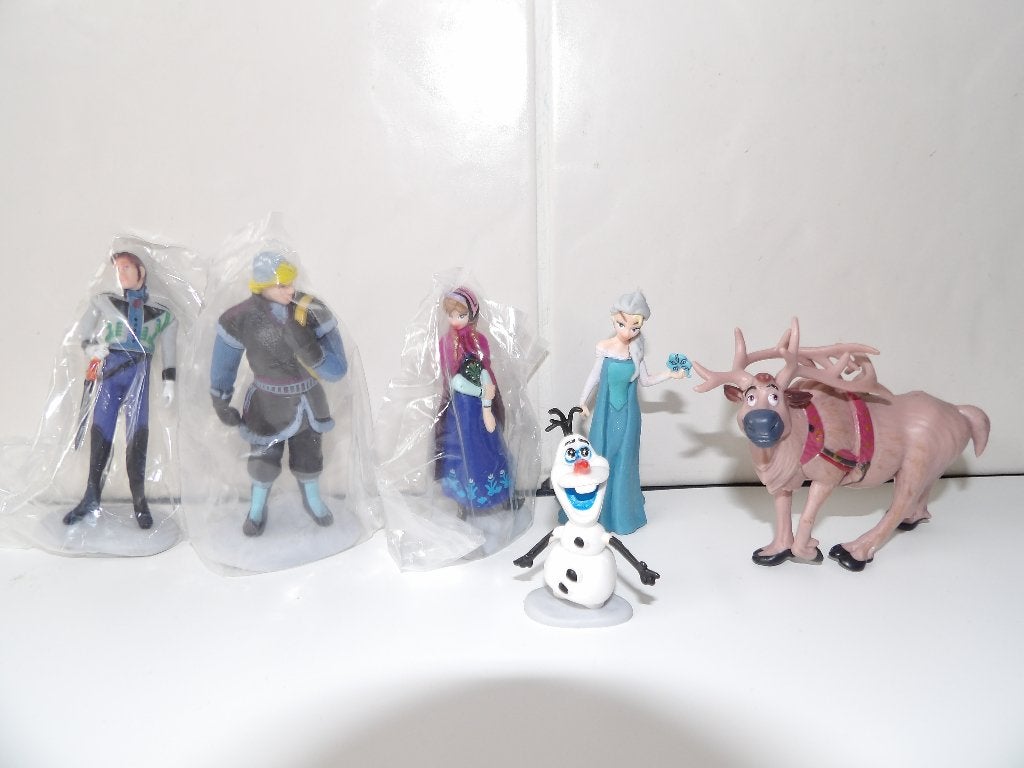 nieuw 6 delige Disney Frozen figuren set (set 3), Ophalen of Verzenden, Nieuw, Meisje