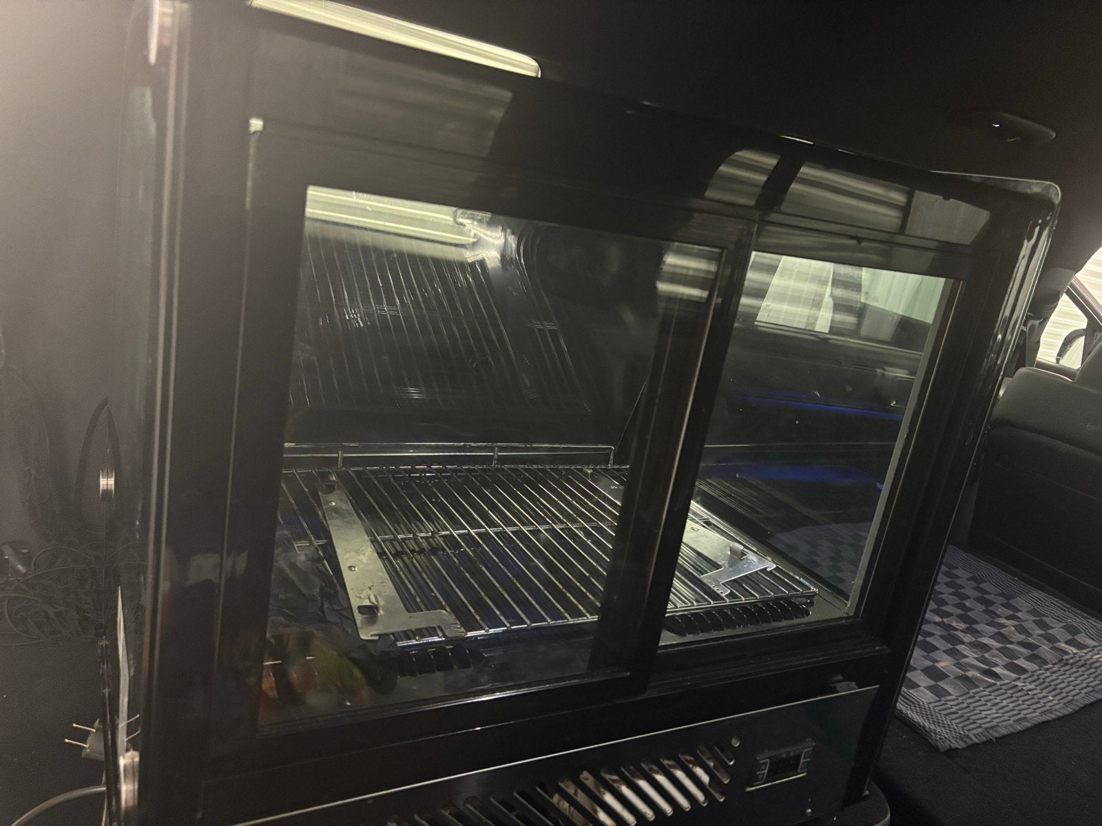 Display vitrine voor Horeca 120 liter ( koud), Overige typen, Ophalen, Gebruikt, Zwart