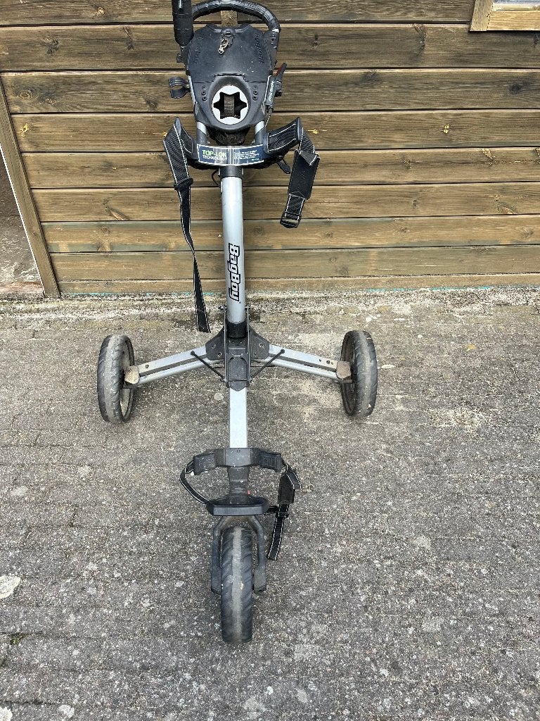 Golfkar en golftassen enz., Ophalen, Gebruikt, Golfkar