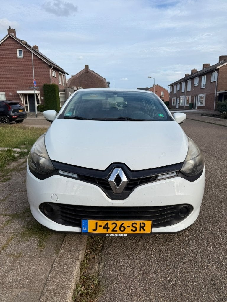 Renault Clio 1.2 54KW 5-DRS 2013 Wit, Auto's, Voorwielaandrijving, Euro 5, Zwart, 1200 kg