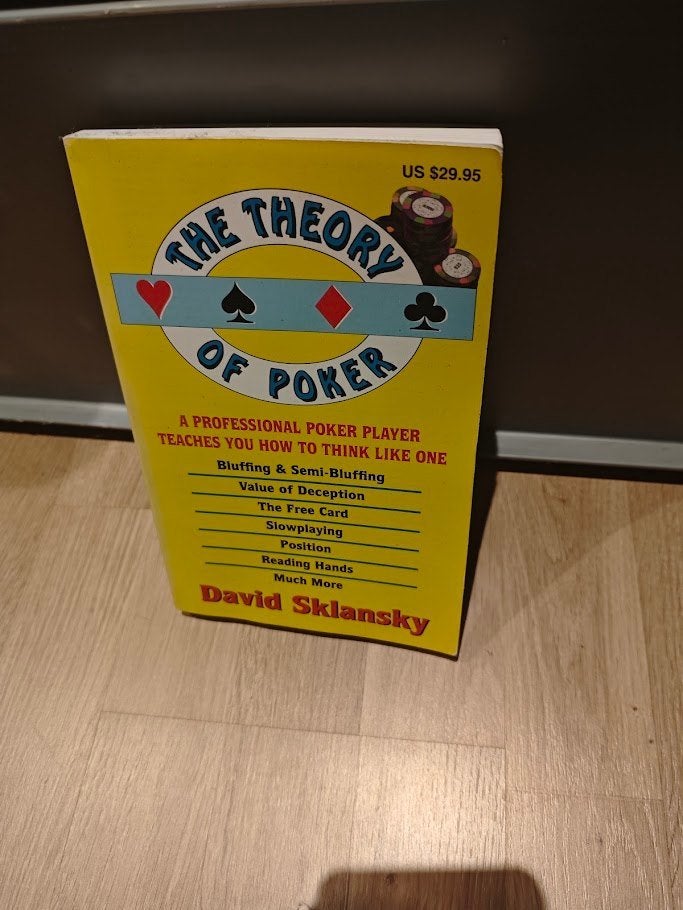The Theory of Poker | David Sklansky, Ophalen of Verzenden, Zo goed als nieuw