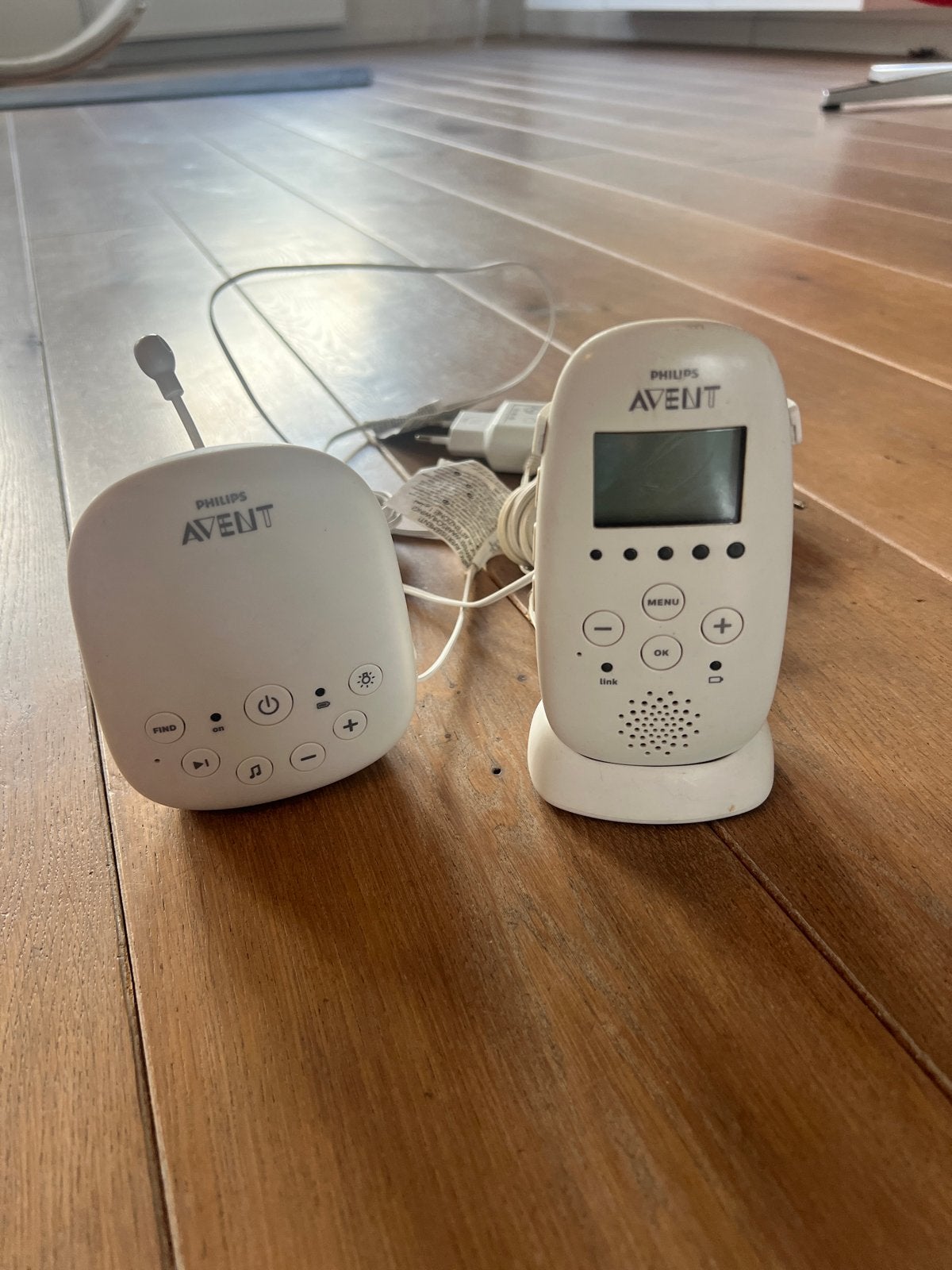 Philips Avent SCD723/26 - DECT babyfoon, Ophalen of Verzenden, Gebruikt, 250 meter of meer, Terugspreekfunctie