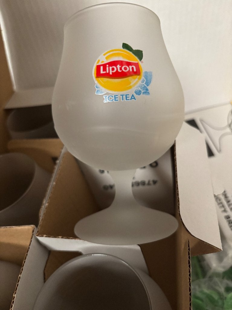 Lipton Ice Glazen, Ophalen, Nieuw, Frisdrankglas
