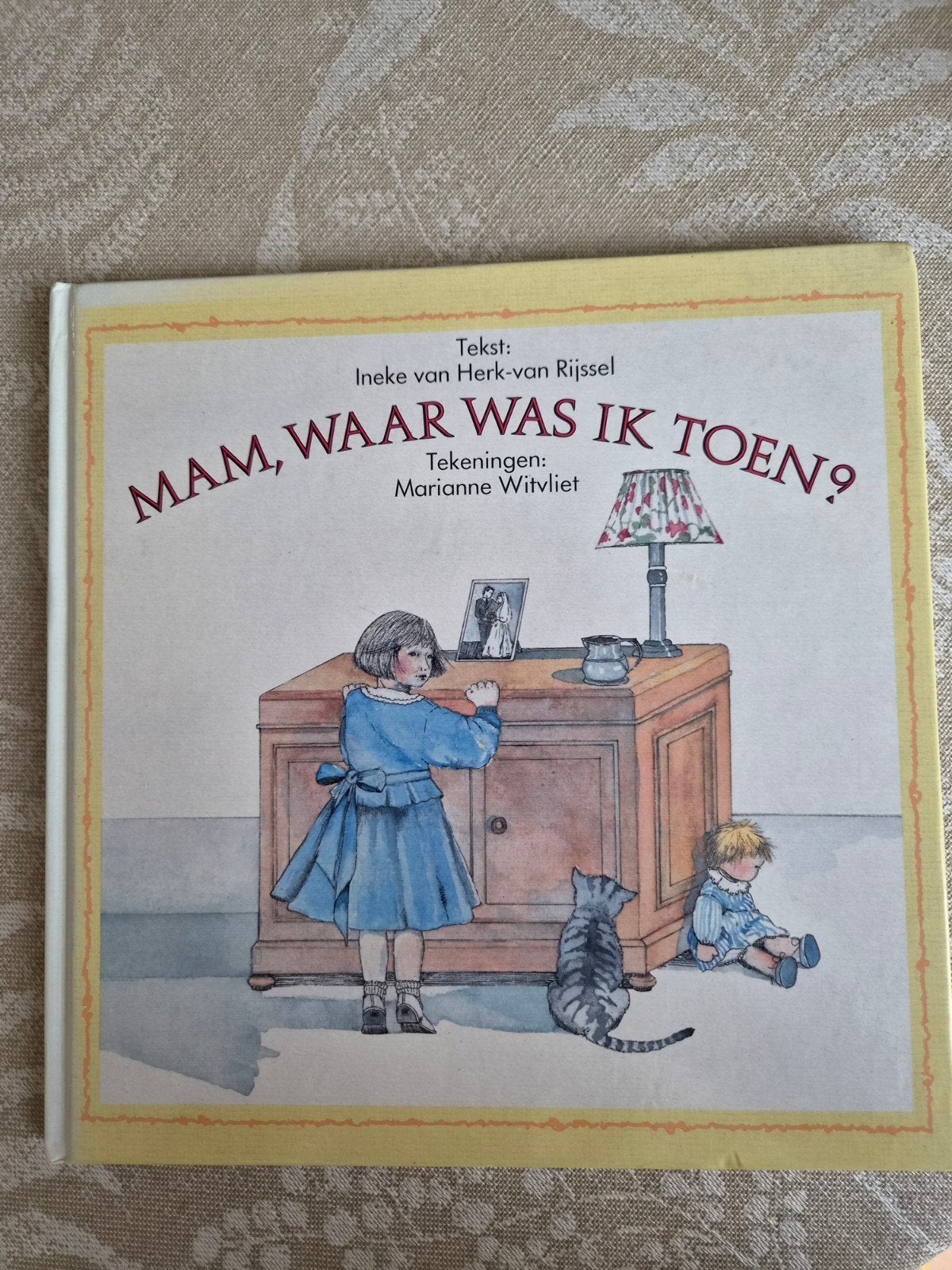 Mam, waar was ik toen? - Ineke van Herk-van Rijssel, Ophalen of Verzenden, Zo goed als nieuw, Ineke van Herk-van Rijssel, 3 tot 4 jaar