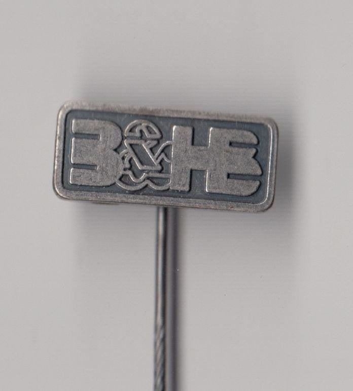 Bouw- en Houtbond FNV speldje, Verzamelen, Speldjes, Pins en Buttons, Gebruikt, Niet vindbaar, Niet vindbaar, Speldje of Pin
