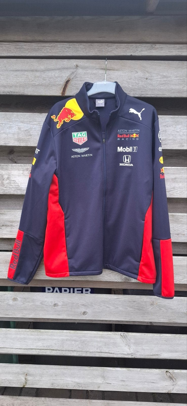 Puma Red Bull Racing Softshell Jas - Maat XL, Puma, Blauw, Maat 56/58 (XL), Ophalen of Verzenden