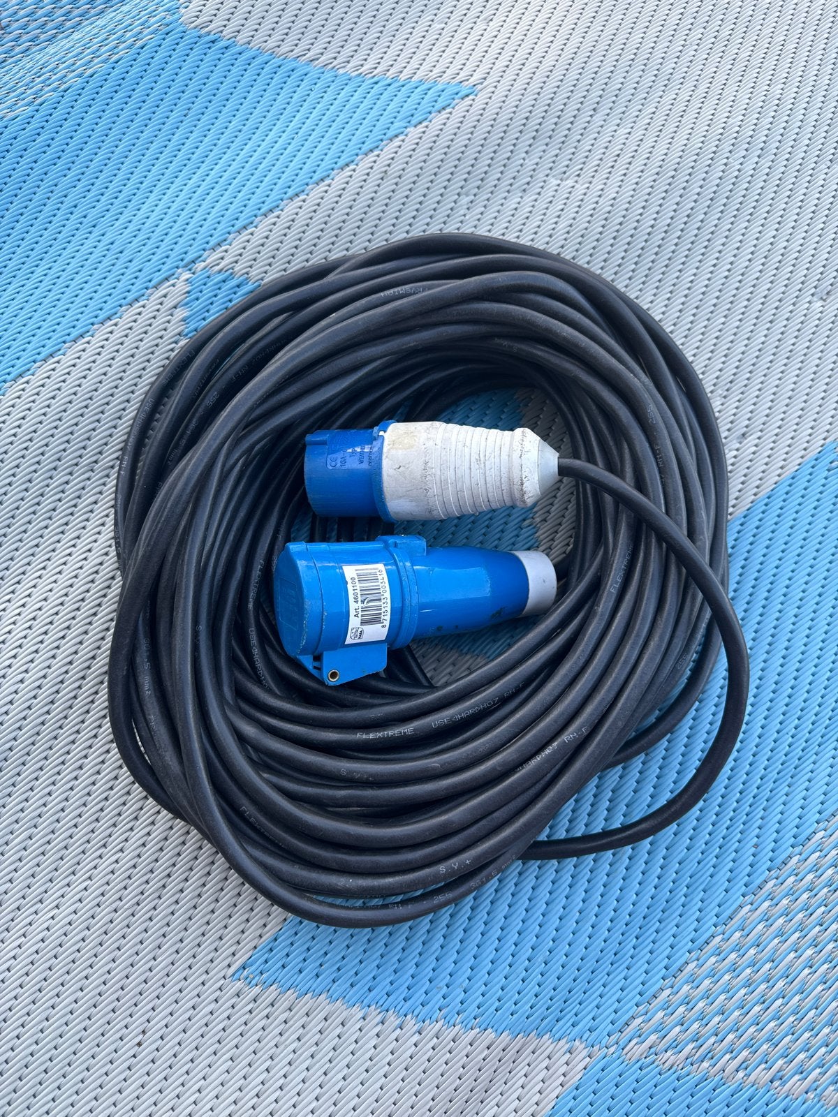 CEE kabel 20 meter Flextreme H07RN-F (camping), Ophalen, Zo goed als nieuw