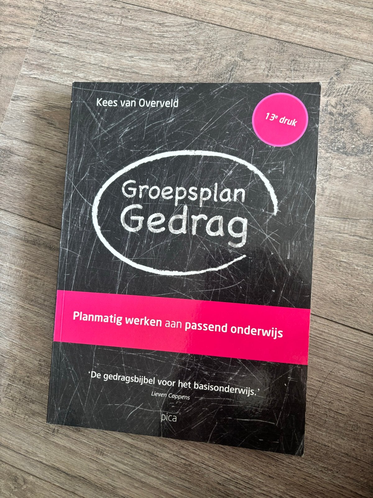 Groepsplan Gedrag - Kees van Overveld (13e druk), Boeken, Studieboeken en Cursussen, Ophalen of Verzenden, Gamma, Gelezen, HBO