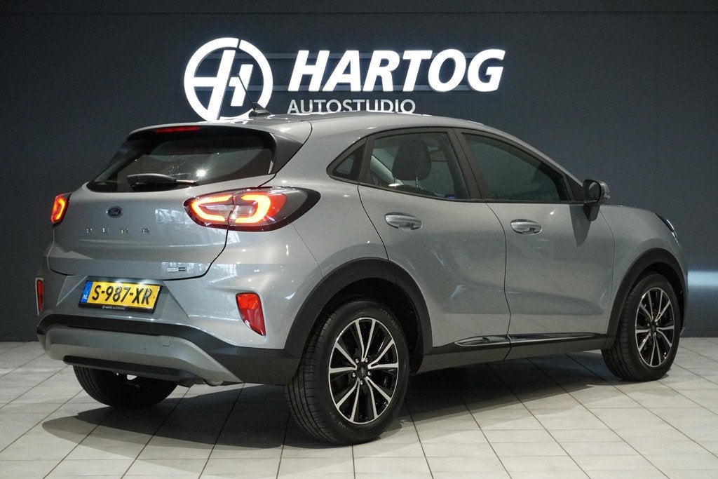 Ford Puma 1.0 EcoBoost Hybrid Titanium X + STOELMASSAGE / WI, Voorwielaandrijving, Euro 6, 23 km/l, Handgeschakeld