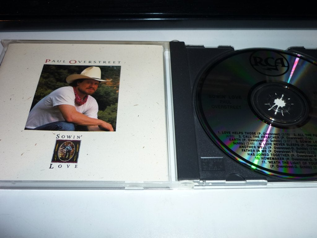 Paul Overstreet - Sowing' Love CD (Country, Americana), Americana, Gebruikt, Ophalen of Verzenden, Inclusief boekje