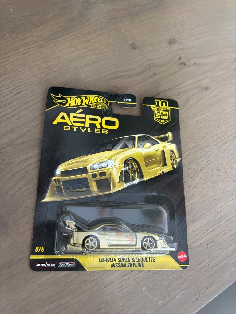 Hot wheels aero style skyline chase, Ophalen of Verzenden, Zo goed als nieuw