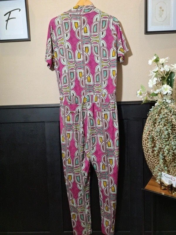 Ned Jumpsuit | Meerkleurig | L, Maat 38/40 (M), Ophalen of Verzenden, Zo goed als nieuw, Info@noir-vizuals.nl